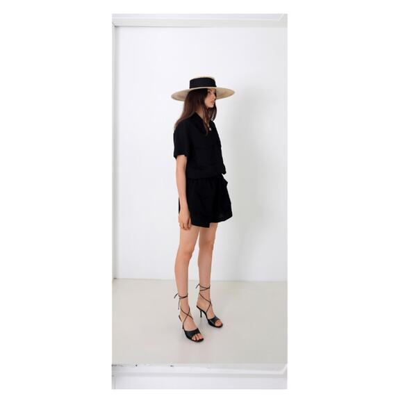 NWOT The Ashlynn MARY Safari Playsuit Black M/L - Picture 16 of 16